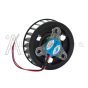 Back view of fan