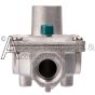 The inlet side of the 80078 gas regulator.