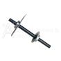 90-003-0810 FAN SHAFT ASSEMBLY FOR 48″ BDF 2019 AND NEWER MODELS