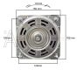 90-030-0800 Protemp Motor measurements