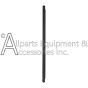 Gas fireplace frame eyebrow
