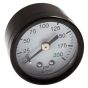 GAUGE 0-200 PSI 1 3/4 ROUND 1/8 MPT REAR