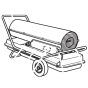 JOHN DEERE SPACE HEATER AC165