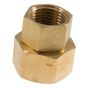 GHA Brass Swivel Cone Filter 3/4 Fx1/2F