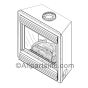 DIRECT VENT GAS FIREPLACE SYSTEM
