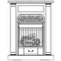 Vent free fireplace