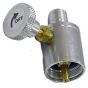 Propane post adapter valve