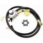 5' Propane hose and regulator assembly