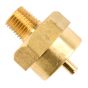1/4" Male pipe thread X 1"-20 Female thr