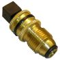 Propane gas fill quick connector