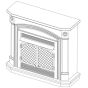 VENT-FREE FIREPLACE