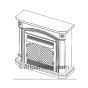 VENT-FREE FIREPLACE