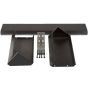 FIREPLACE HOOD ADJUSTABLE FLAT BLACK