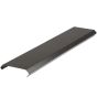 FIREPLACE HOOD ADJUSTABLE FLAT BLACK