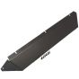 FIREPLACE HOOD ADJUSTABLE FLAT BLACK