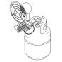 Tank top heater
