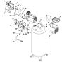 5.0HP 30Gall Air compressor