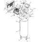 5HP 60Gall Air compressor