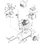 3HP 12Gall Air compressor