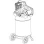 5HP 40Gall Air compressor