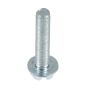 M12461-31 screw hex slt wsr 10-32 x 1 front view