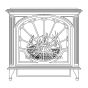 VANGUARD B-VENT FREESTANDING FIREPLACE