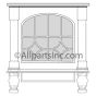 COMFORT GLOW VENT-FREE STOVE HEATER