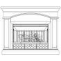 VENT-FREE GAS FIREPLACE SYSTEM