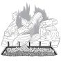 VANGUARD VENTED DECORATIVE GAS LOG SET