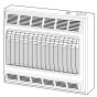 VANGUARD VENT FREE WALL HEATER