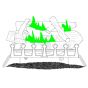 WZN18HLA ProCom Natural Gas Log Set, Vent-Free, 18 in.