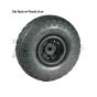 View of old style wheel - "Old Style w/ Plastic Hub"