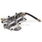 a07907 bi-radial oil free twin piston pressure washer pump inlet and outlet angle view