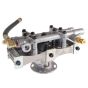 a07907 bi-radial oil free twin piston pressure washer pump top pulse hose view 