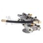 a07907 bi-radial oil free twin piston pressure washer pump end view of thermal relief valve and pulse hose