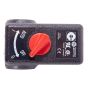 CONDOR PRESSURE SWITCH COVER WITH RED LEVER