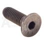 Top of A19123 Flat machine screw