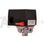 On/off switch on an air compressor pressure switch