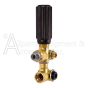 AR20242 unloader valve gymantic 3b 1/2" angle view