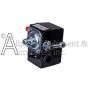 Single port pressure switch for air compressor pump