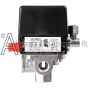 CAC-4332-2 pressure rating label for an air compressor switch