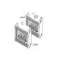  Diagrams of the Vermont Castings CDVR36NV7 and CDVT36NV7 natural gas fireplaces.