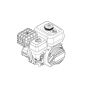 A service diagram of the CRX210 engine.