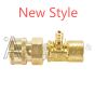 Profile of two piece, replacement 16802 chemical injector 
