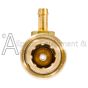 Outlet and injector orifice of E104795 chemical injector.