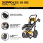 DXPW3123 Dewalt 3100 PSI Honda Cold Water Gas Pressure Washer