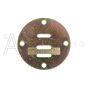 Bottom of E100228 Valve plate straight down view