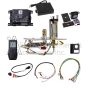 H8095 gas train/conversion kit for LSS-40 fireplace with Honeywell RV8310E gas control system.
