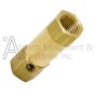 ICVP-1/2X1/2 Inline Check Valve 1/2 x 1/2 NPT with 1/8 NPT Unloader Port