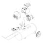 5HP 20GALL Oil free air compressor